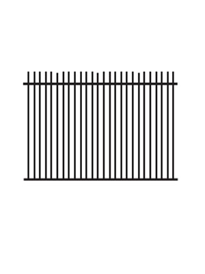 Solid Rod Top Fence